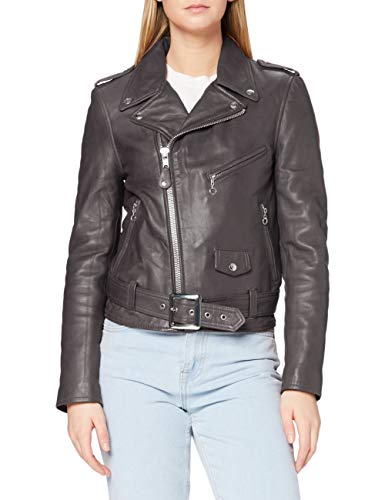 Schott NYC Damen LCW8600 Jacke, Braun (Brown), M von Schott NYC