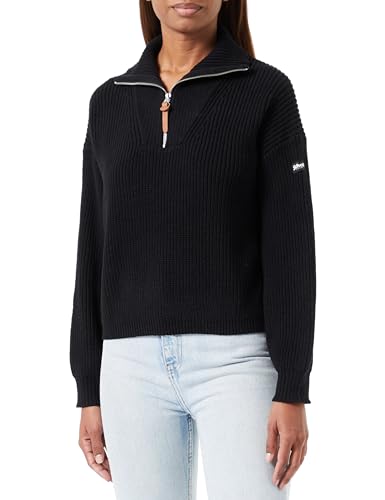 Schott NYC Damen Pltommyw Pullover, Schwarz, XS von Schott NYC