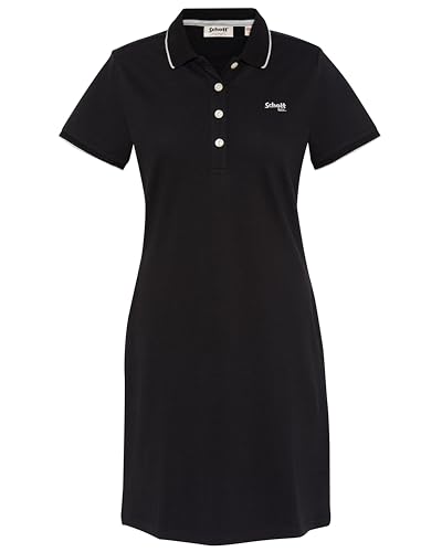 Schott NYC Damen Robdannaw Kleid, Schwarz, L von Schott NYC
