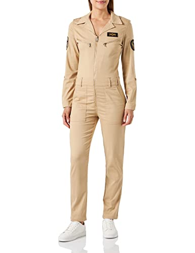 Schott NYC Damen Trjump21w Overall, Lt.beige, 36 von Schott NYC