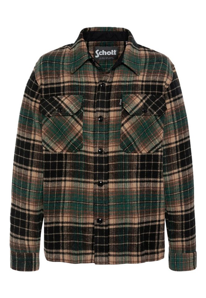 Schott NYC Hemdjacke Jacke Hemdjacke (1-St) Keine von Schott NYC
