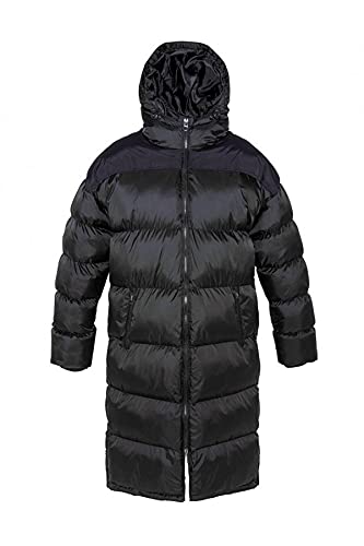 Schott NYC Unisex 2190max Daunenjacke, Schwarz/ Schwarz, L von Schott NYC