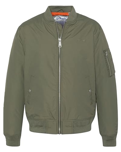 Schott NYC Herren Airkraft Jacke, Salbei Khaki, L von Schott NYC