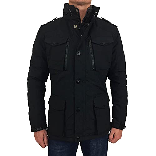 Schott NYC Herren Field Jacke, Schwarz, XXXL von Schott NYC