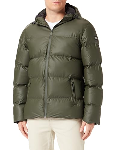 Schott NYC Herren Illinois Daunenjacke, kaki, L von Schott NYC