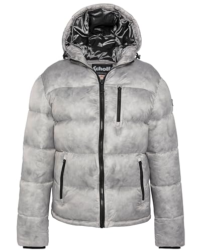 Schott NYC Herren Inwood Jacke, Hellgrau, XXL Schott NYC Herren Inwood Jacke, Hellgrau, XXL von Schott NYC
