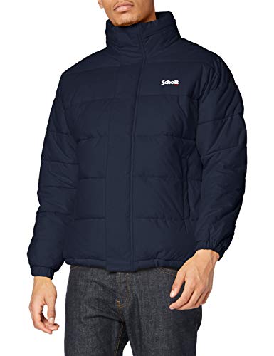 Schott NYC Damen Nebraska Jacke, Blau (Navy Navy), M von Schott NYC