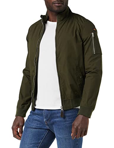 Schott NYC Herren Kenny Jacke, Grün (Dark Kaki Dark Kaki), M von Schott NYC