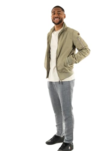 Schott NYC Herren Kenny Jacke, Salbei Khaki, XL von Schott NYC