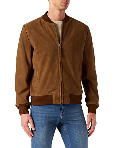 Schott NYC Herren LC300 Jacke, Braun (Rust Rust), Large von Schott NYC