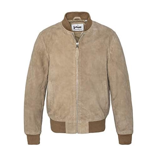 Schott NYC Herren LC300 Jacket, beige, L von Schott NYC