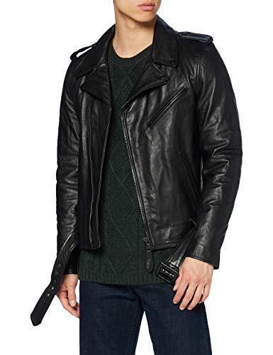 Schott NYC Herren Lc1140blk Lederjacke, Schwarz, Large Schott NYC Herren Lc1140blk Lederjacke, Schwarz, Large von Schott NYC
