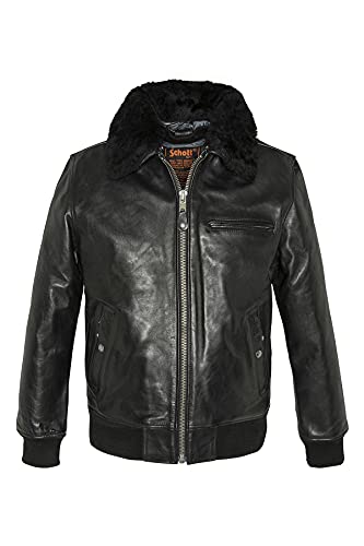 Schott NYC Herren Lc1380 Lederjacke, schwarz ,XXXL von Schott NYC