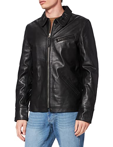 Schott Nyc Herren Lc952 Jacke, Schwarz (Black Black), Medium von Schott NYC