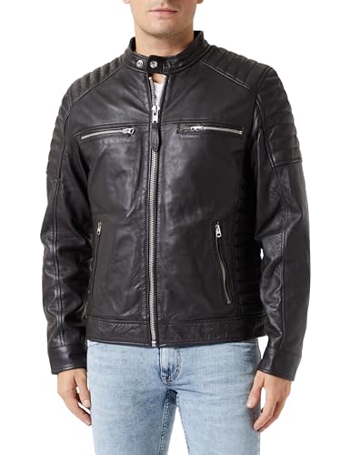 Schott NYC Herren Lcrock Lederjacke, braun, M von Schott NYC