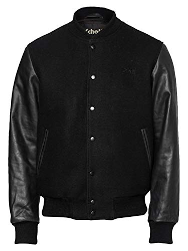 Schott NYC Herren LCUSA Lederjacke, Schwarz/Schwarz, Medium von Schott NYC