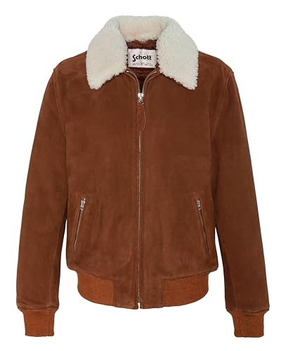 Schott NYC Herren Lcyaless2 Lederjacke, Rust, L von Schott NYC