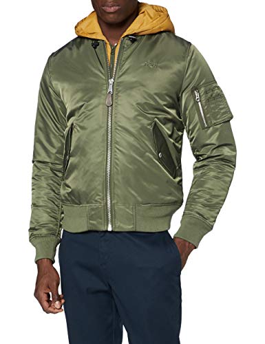 Schott NYC Herren Ma20 Jacke, Salbei Khaki, Large von Schott NYC