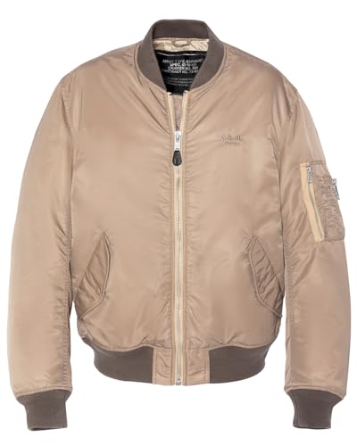 Schott NYC Herren Macampsrs Jacke, Wüste, S Schott NYC Herren Macampsrs Jacke, Wüste, S von Schott NYC