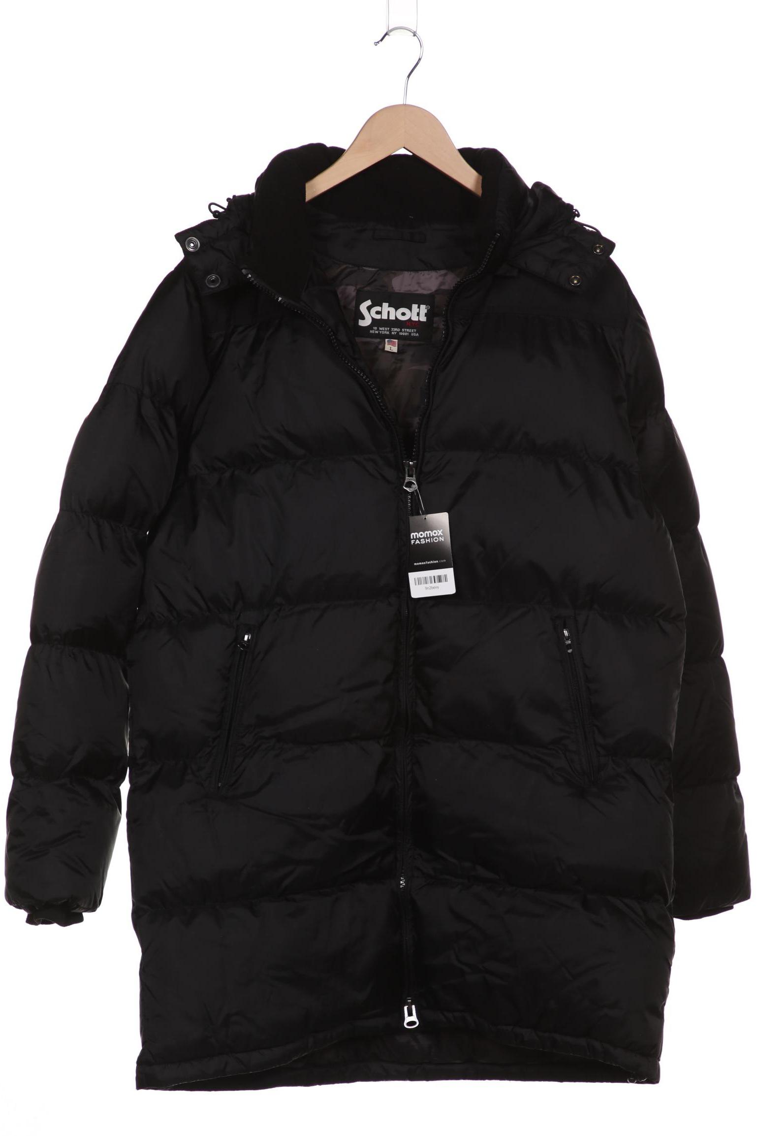 Schott NYC Herren Mantel, schwarz von Schott NYC