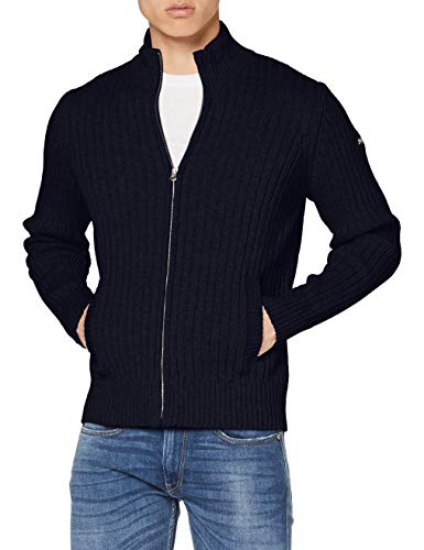 Schott NYC Herren PLECORAGE1 Pullover, Navy, Small von Schott NYC