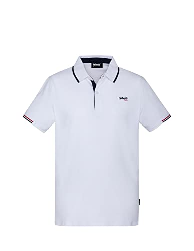 Schott NYC Herren PSDEVON Polohemd, weiß, L Schott NYC Herren PSDEVON Polohemd, weiß, L von Schott NYC