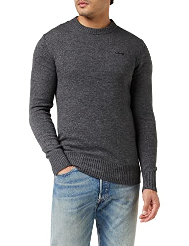 Schott NYC Herren Pllance1 Pullover, Anthracite, Large von Schott NYC