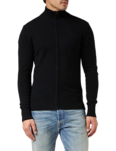 Schott NYC Herren Pllance3 Pullover, Black, Large von Schott NYC