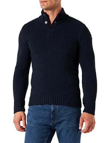 Schott Nyc Herren Ploutrider4 Pullover, Marine, 2XL von Schott NYC