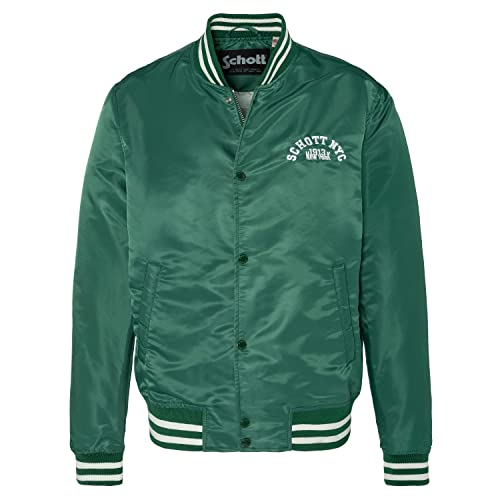 Schott NYC Herren Princeton1 Jacket, grün, M von Schott NYC