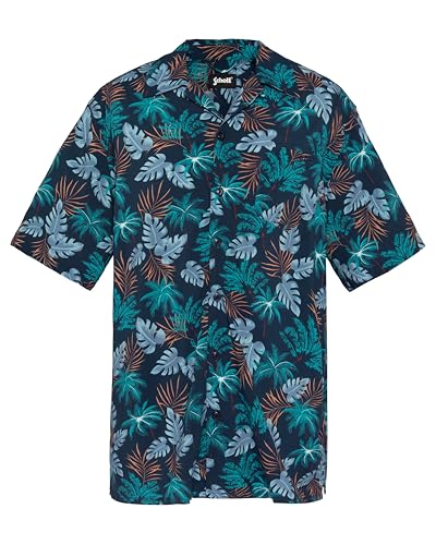 Schott NYC Herren Shcapri Shirt, Mehrfarbig, M von Schott NYC