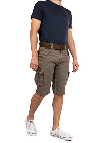 Schott NYC Herren TRBATLE30PKR Shorts, KAKI, 38W von Schott NYC