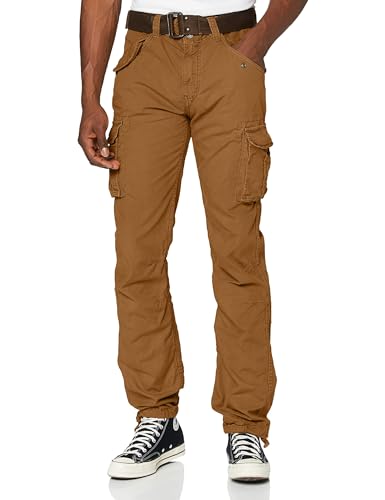 Schott NYC Herren Trbatle70pk2 Klassische Hose, Camel, 33W von Schott NYC