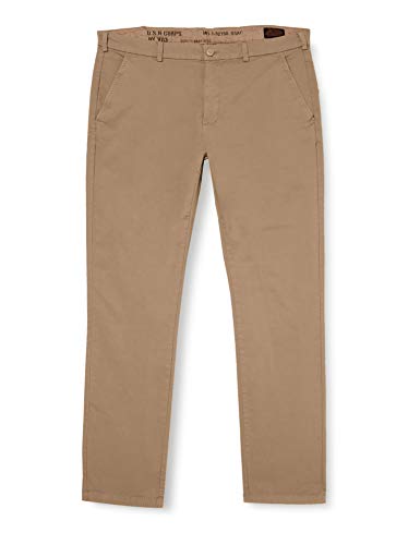 Schott NYC Herren Trjo70 Hose, Beige, 38 von Schott NYC