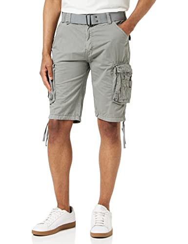 Schott NYC Herren Trranger30 Badeshorts, Grau (Grey Grey), W34 (Herstellergröße: 34) von Schott NYC