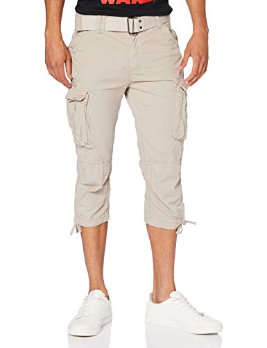 Schott Nyc Herren Trranger50 Badeshorts, Grau (Ciment Ciment), 34 /L30 (Herstellergröße: 33) von Schott NYC