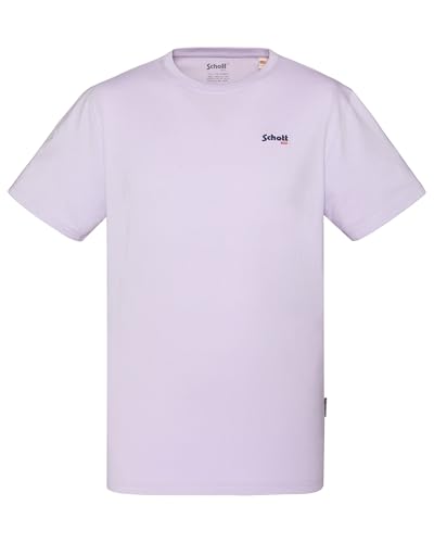 Schott NYC Herren Tscasual T-Shirt, violett, XL von Schott NYC