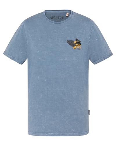 Schott NYC Herren Tshaven T-Shirt, blau, XL von Schott NYC