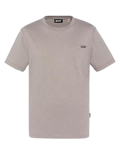 Schott NYC Herren Tskea1 T-Shirt, grau, XXL Schott NYC Herren Tskea1 T-Shirt, grau, XXL von Schott NYC