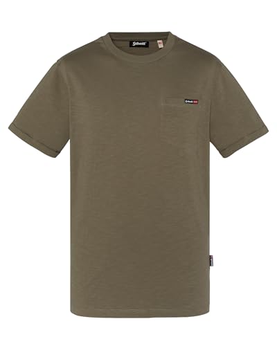 Schott NYC Herren Tskea1 T-Shirt, grün, XXL von Schott NYC