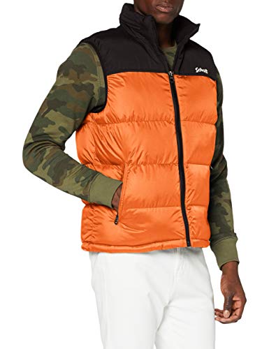 Schott NYC Herren UTAHV Jacke, Orange, S von Schott NYC