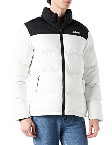 Schott NYC Unisex Utah Jacke, Weiß, XL von Schott NYC