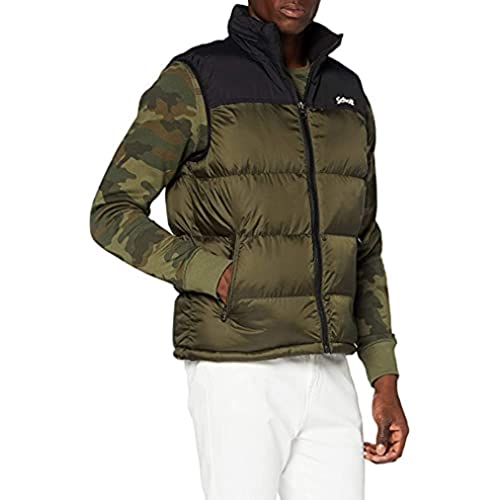 Schott NYC Herren UTAHV Jacke, Camo Khaki, XL von Schott NYC