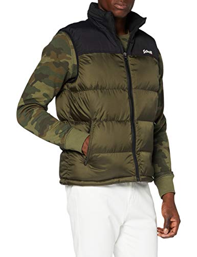 Schott NYC Herren UTAHV Jacke, Khaki, XX-Large von Schott NYC