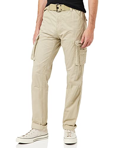 Schott NYC TRRANGER70 Pantalon, LT.Beige, 34 Homme von Schott NYC