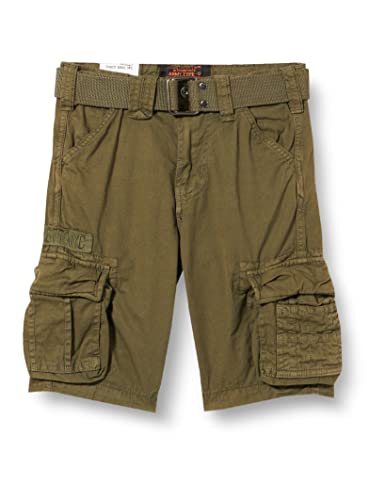 Schott NYC Jungen Trranger30b Shorts, Oliv, 164 von Schott NYC