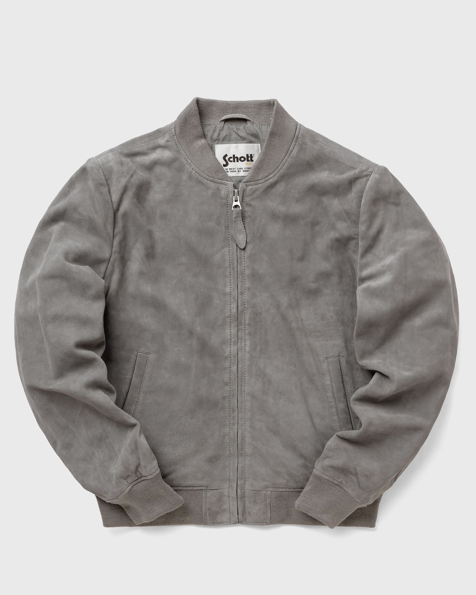 Schott NYC LC300 men Bomber Jackets grey in Größe:L von Schott NYC