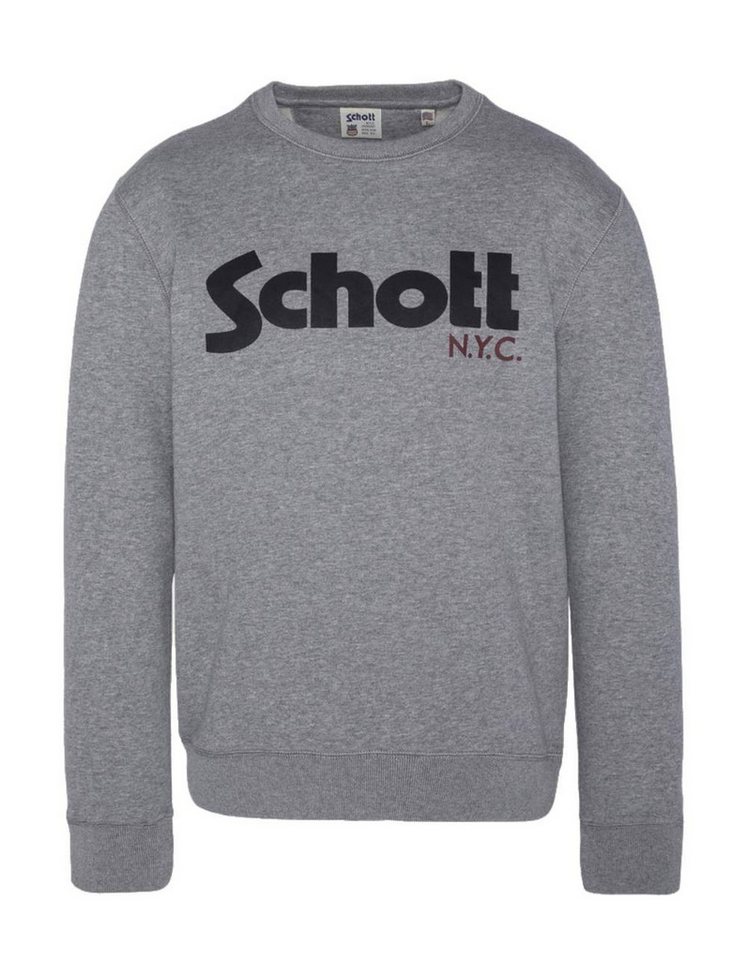 Schott NYC Sweater Sweatpulli Schott Swcrew von Schott NYC