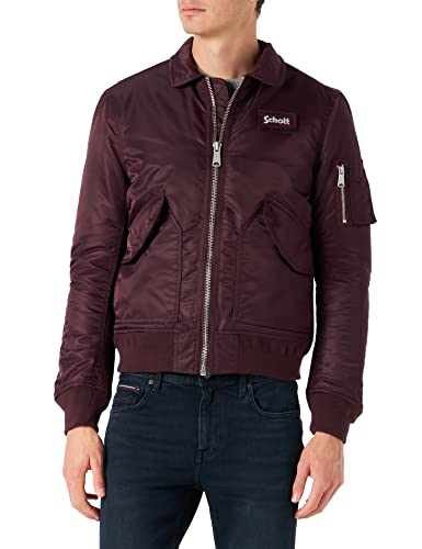 Schott NYC Unisex 210100RS Bombers, Dark Burgundy, S Schott NYC Unisex 210100RS Bombers, Dark Burgundy, S von Schott NYC