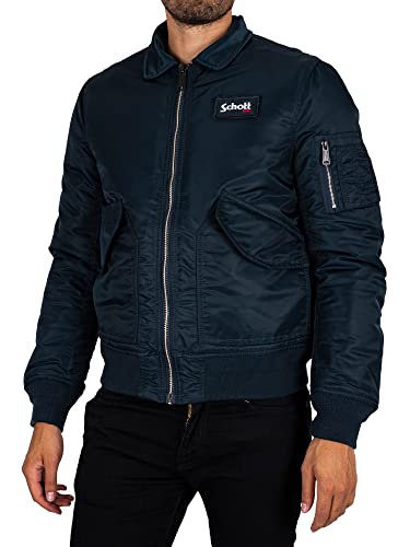 Schott NYC Unisex 210100RS Bombers, Navy, M von Schott NYC